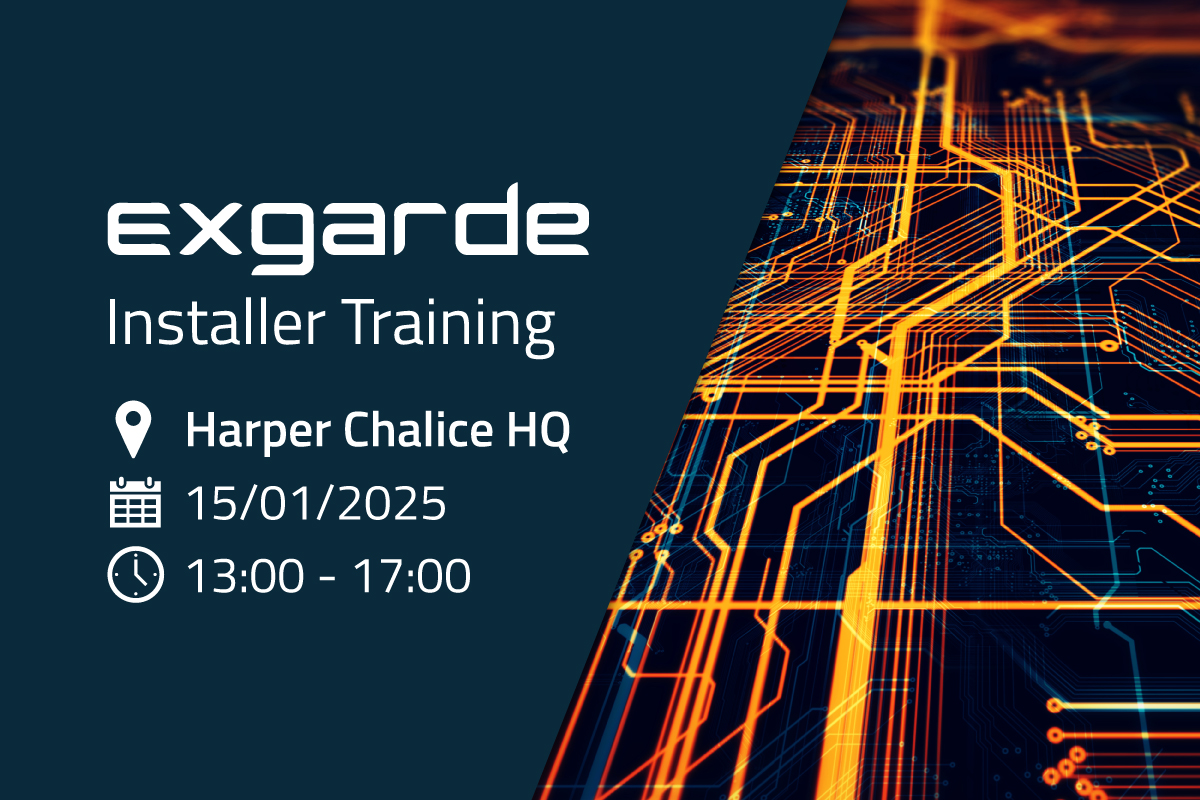 Coventry EXgarde Installer Training – January 15th 2025